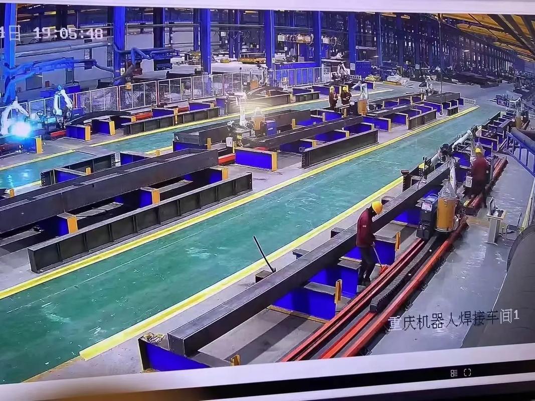 《鸿路钢构》各基地智能工厂应用场景,欢迎有需要免示教智能焊接